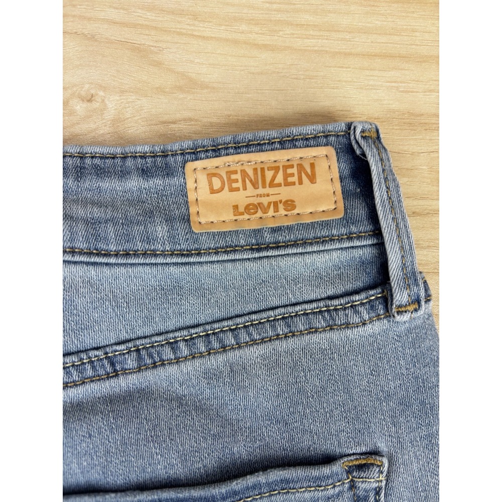 Denizen from Levis Womens High Rise Denim Shorts Light Wash Size 12 W31 - Picture 5 of 8
